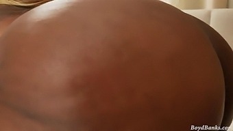 Bbw With Natural Tits Enjoys Rough Sex With A Black Man