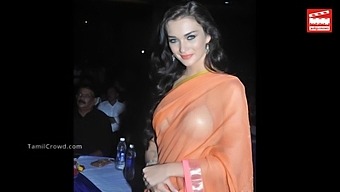 Indian Actress Suchi In Lingerie And Dress