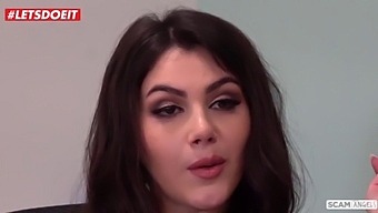 Valentina Nappi And Karma Rx Start A New Business By Tricking Their Boss In Erotic Video