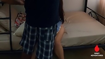 Kuya Seaman'S Wife Caught Cheating With Another Man In A Steamy Oral Session