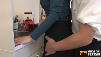 Busty Asian Maid Gets Naughty With Toys And Masturbation