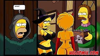 Special Halloween Night With Simpsons Porn And Other Cartoon Porn.