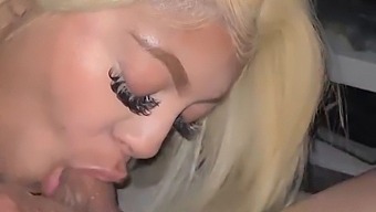 Thick-Browed Woman Enjoys Vibrator Stimulation During Sex