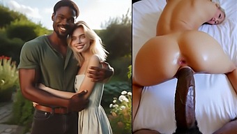My Stunning Blonde Spouse Is Ravished By A Black Paramour, Her New Lover With A Massive Endowments!